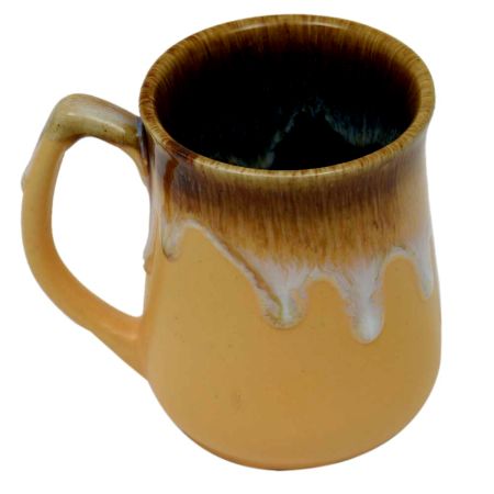 Handmade Dual Color Ceramic Tea Or Coffee Mug