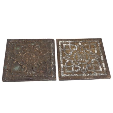 Handmade Brown Brass Storage Box