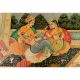Handmade Mughal Canvas Painting Of Mujra To Entertain the King