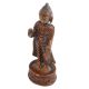 Handmade Copper Finish Brass Standing Buddha Statue