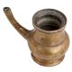 Handmade Traditional Golden Brass Kindi Pot