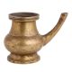 Handmade Traditional Golden Brass Kindi Pot