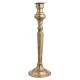 Handmade Aged Gold Brass Pedestal Candle Holder