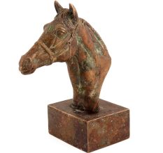 Horsehead Statue For Health And Prosperity