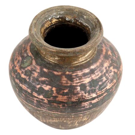 Handmade Rustic Brass Water Pot