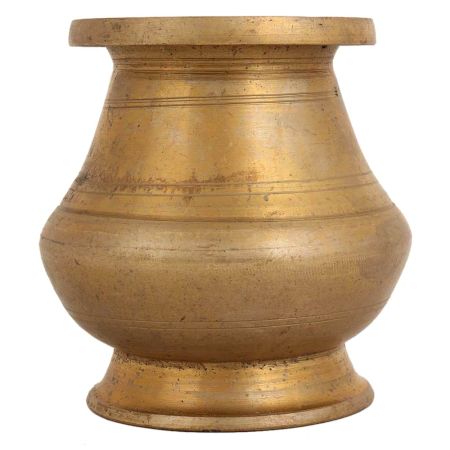 Handmade Antique Gold Brass Home Decoration Pot