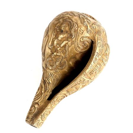 Holy Shell Carved Figure For Home Decor