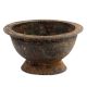 Handmade Heavily Patinated Brass Bowl