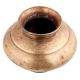Handmade Brown Unique Shaped Brass Water Storage Pot