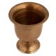Handmade Golden Brass Serving Cup With Stand For Decoration