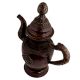 Handmade Black Copper Chinese Tea Pot  With Dragon Handles