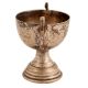 Handmade Silver Brass Trophy Cup With Two Handles