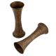 Copper Jaali Work Design Decorative Pot Pair