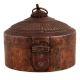 Copper Unique Design Circular Storage Box For Home Decor