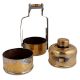 Copper Antique Lunch 3 Tier Dabba