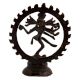 Handmade Black Brass Dancing Shiva Statue for Decoration
