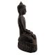 Handmade Black Brass Sitting Buddha Statue in Meditation