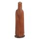 Handmade Red Wood Christian Mariam Statue