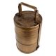 Brass Lunch Box With Three Container