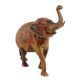 Handmade Golden Brass Elephant Statue Showpiece