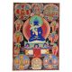 Hand Made Multicolored Primordial Buddha Kuntuzangpo Tibetan Thangka Painting