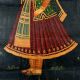 Handmade Multi-coloured Mughal Queen Art Canvas Painting