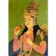 Handmade Mughal Painting of Mughal Empress Mumtaz Mahal