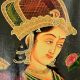 Handmade Multicolour Mughal Painting Of Empress Noor Jahan