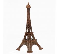 Handmade Brown Brass Eiffel Tower Statue Showpiece