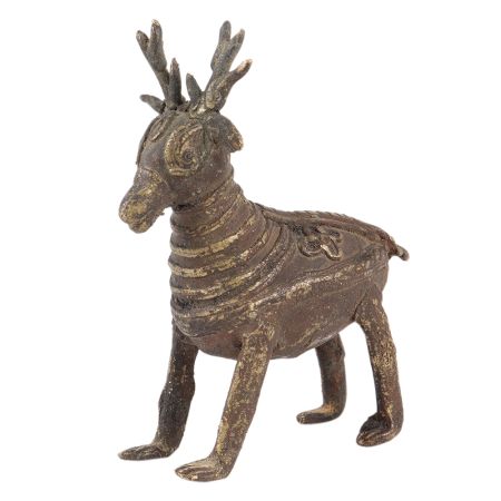 Tribal Decorated Horse Statue