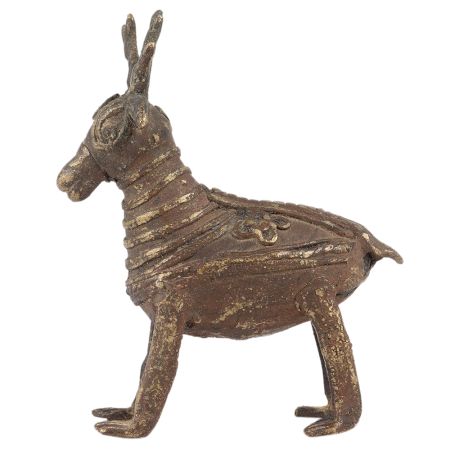 Tribal Decorated Horse Statue