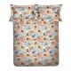 Multicolored Spaces 104 TC Cotton Double Bed Sheet with 2 Pillow Covers