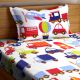 Multicolored Chic Home Kids 180 TC Cotton Single Bedsheet with One Pillow Cover