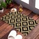 Beige ART Diamond Premium Coir Mat