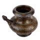 Handmade Brown Brass Water Pot with Spout