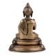 Handmade Brown Brass Buddha Meditation Statue