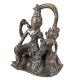 Handmade Blackened Brass Lord Shiv Pariwar Statue