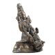 Handmade Blackened Brass Lord Shiv Pariwar Statue