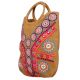Hanmade Jute Tote Bag with Wooden Handle