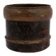 Handmade Brown Patina Rich Indian Brass Measuring Seer Cup