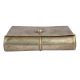 Handmade Golden Brass Book Shape Multi-utility box