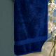 Dark Blue Cotton Bath Towel