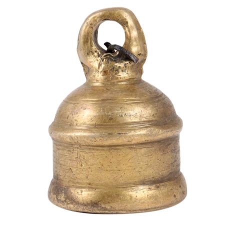 Handmade Golden Brass Cow Bell