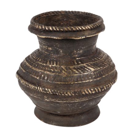 Tribal Hand Hammered Ceremnial Lota Pot