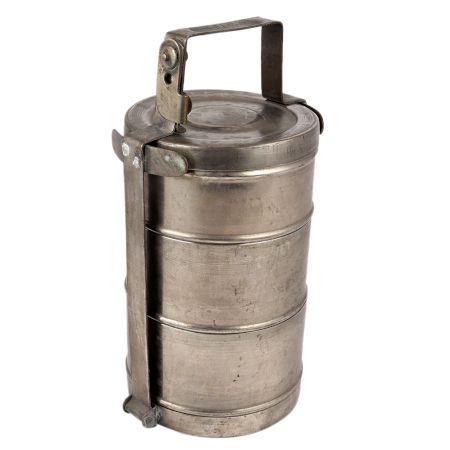 Brass Lunch Box or Tiffin Carrier