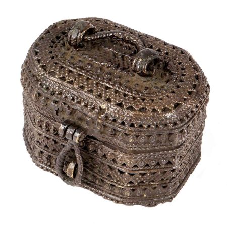 Brass Dhokra Art Jewelry Box