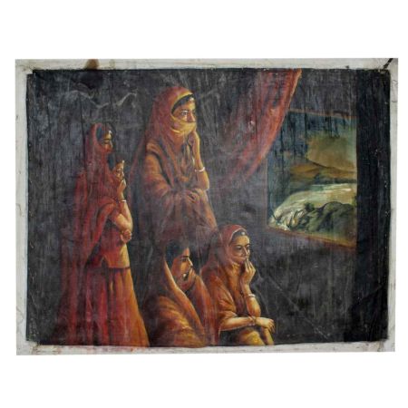 Rajasthani Women Painting
