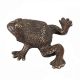 Handmade Black Brass Frog Paper weight Showpiece