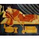 Indian Princess With A Hookah Canvas Painting