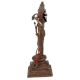 Brass Shri Ram Statue In Black Finish